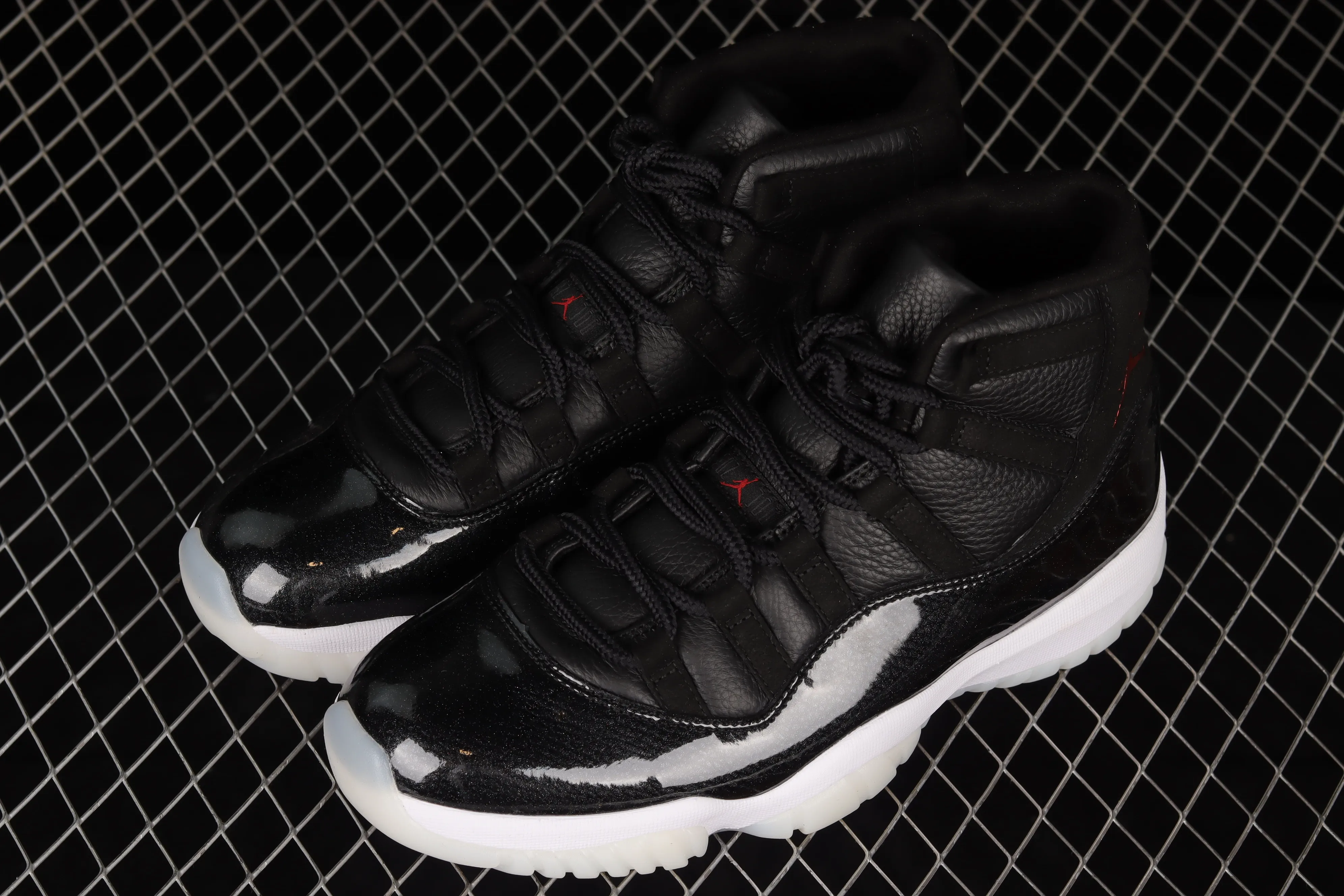 All categories Air Jordan Jordan series basketball shoes Air Jordan 11 F version Air Jordan 11 "72-10" AJ11 Joe 11 Devil basketball shoes first layer genuine carbon 378037-002